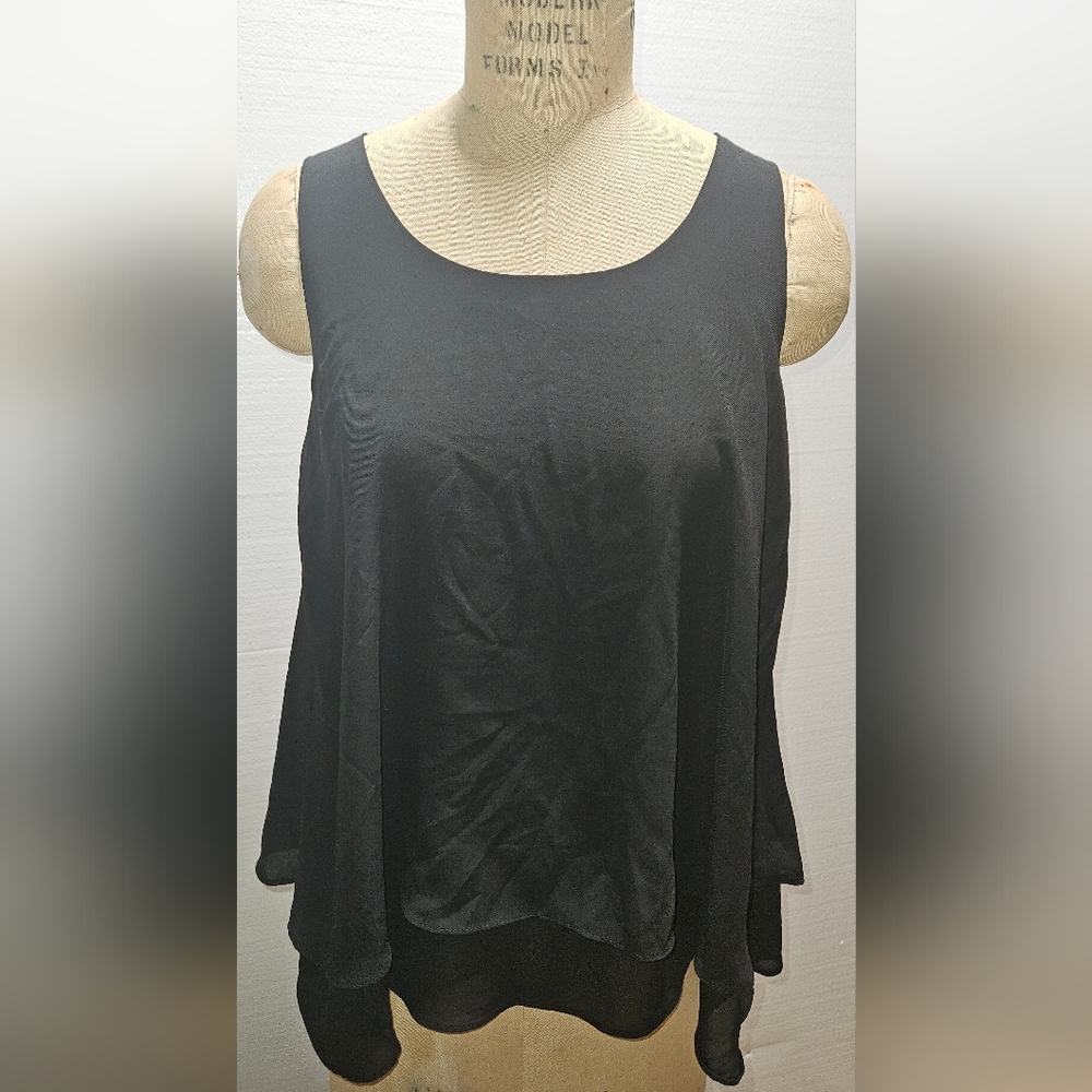 Elegant Black Women's Sleeveless Tank Top